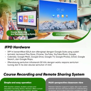 Bangun masa depan pendidikan yang lebih cerdas dengan solusi Hikvision!